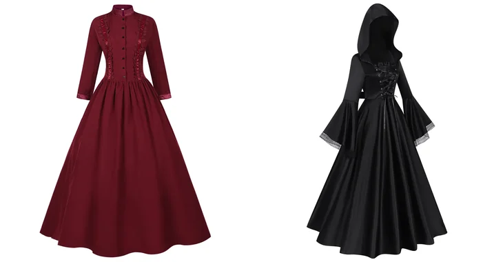 seekaya Renaissance and Gothic costumes