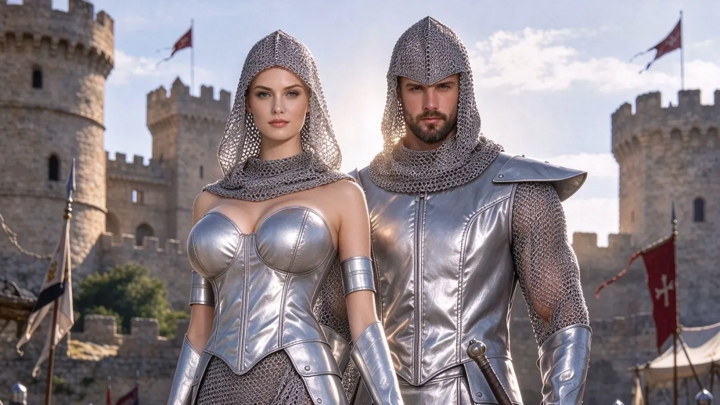 Chainmail Knight Armor: Metal-Look Costume Without the Weight