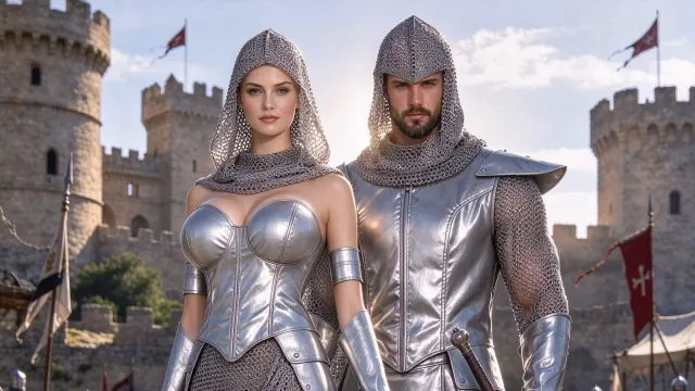 Chainmail Knight Armor: Metal-Look Costume Without the Weight