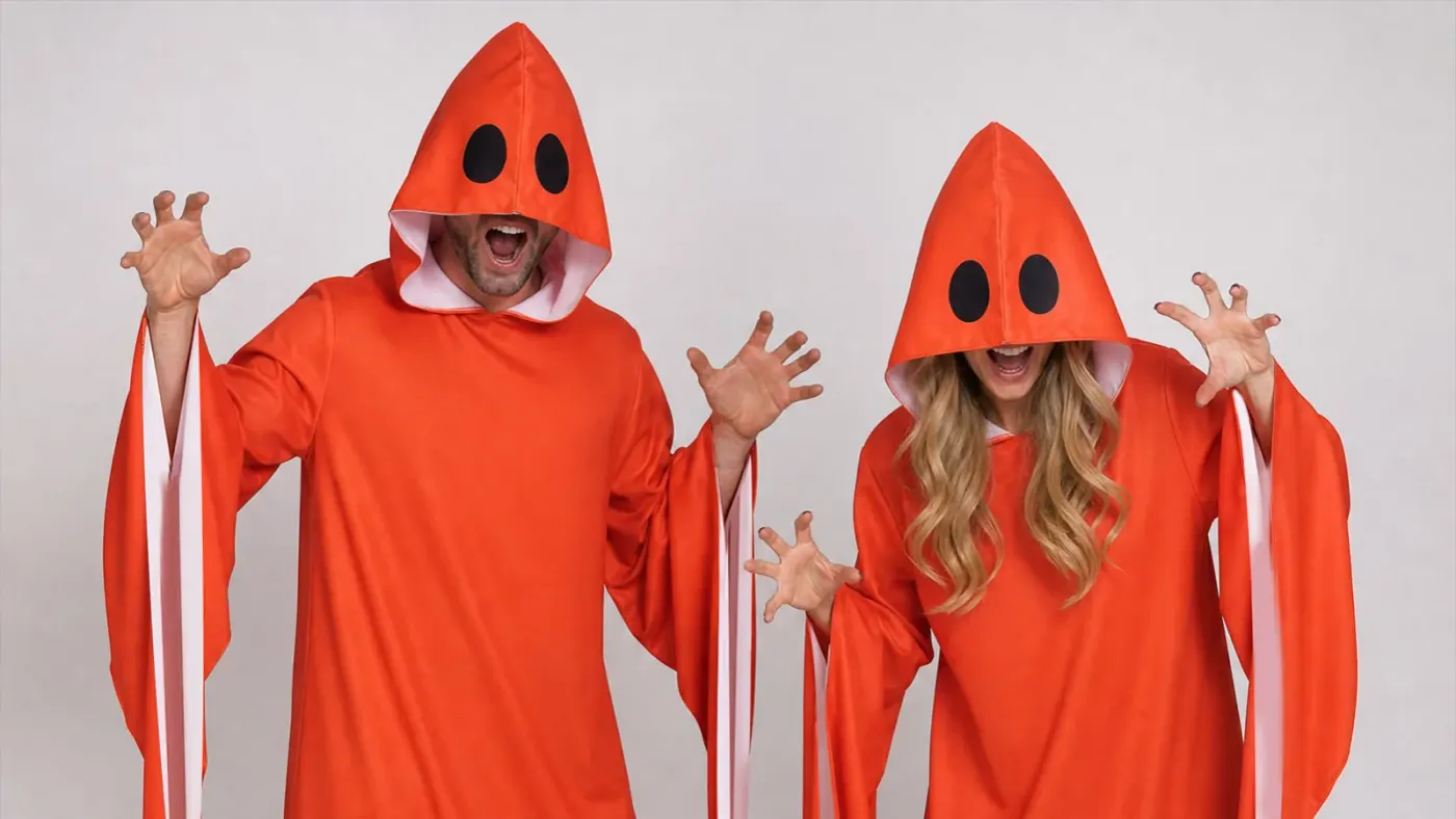 Halloween Pumpkin Robes: From Kids' Party to Photo Shoot