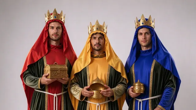 Medieval King Cape and Crown Sets for Halloween Pageants