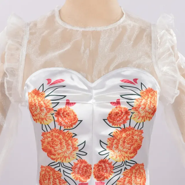 2025 Day of the Dead Barbie-Style Cosplay Dress for Stage detail 2