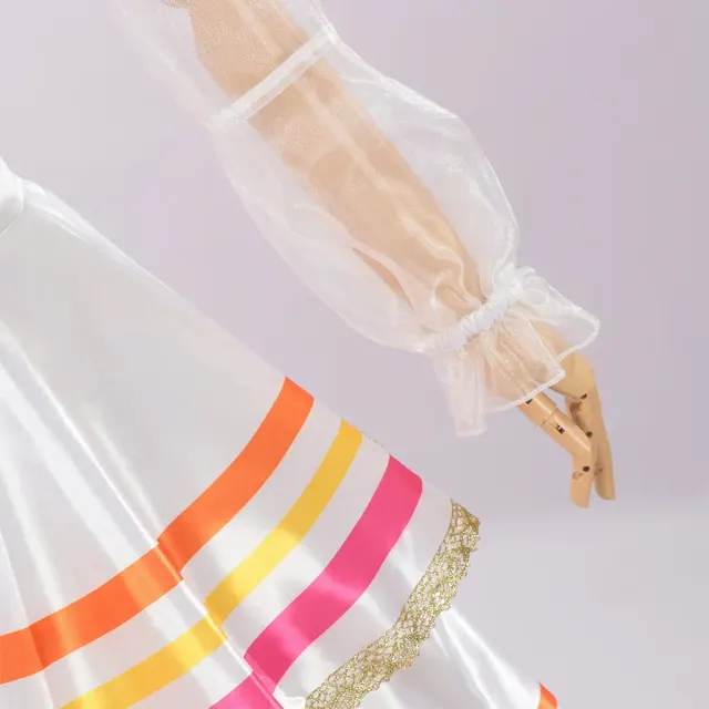 2025 Day of the Dead Barbie-Style Cosplay Dress for Stage detail 3