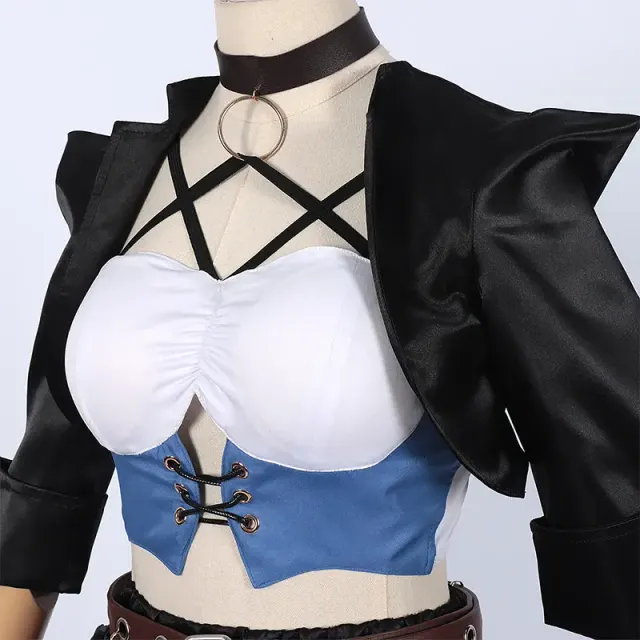 2025 New Women's Magic Police Erin Cosplay Costume Set detail 2