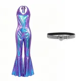 Disco Jumpsuit - Blue