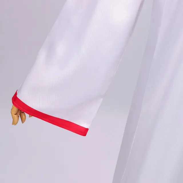 detalle de Disfraz cosplay completo de anime en rojo acento 7