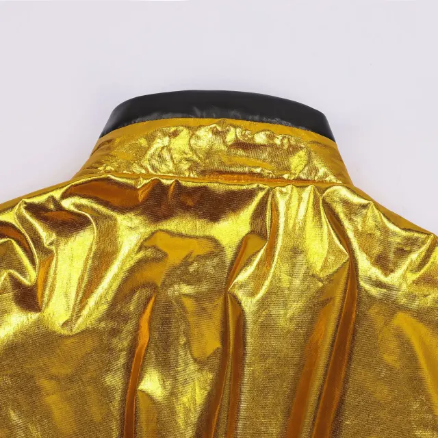 Adult 70s Space Hippie Cosplay Costume for Halloween Party detail 5