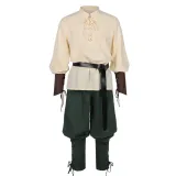 Caribbean Pirate Set - Beige/Green