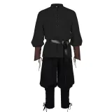 Caribbean Pirate Set - Black/Black