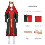 Balsata King Costume - Red