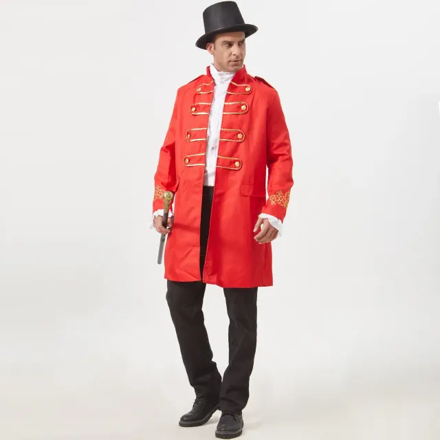 Adult Unisex Embroidered Medieval Steampunk Halloween Jacket detail 24