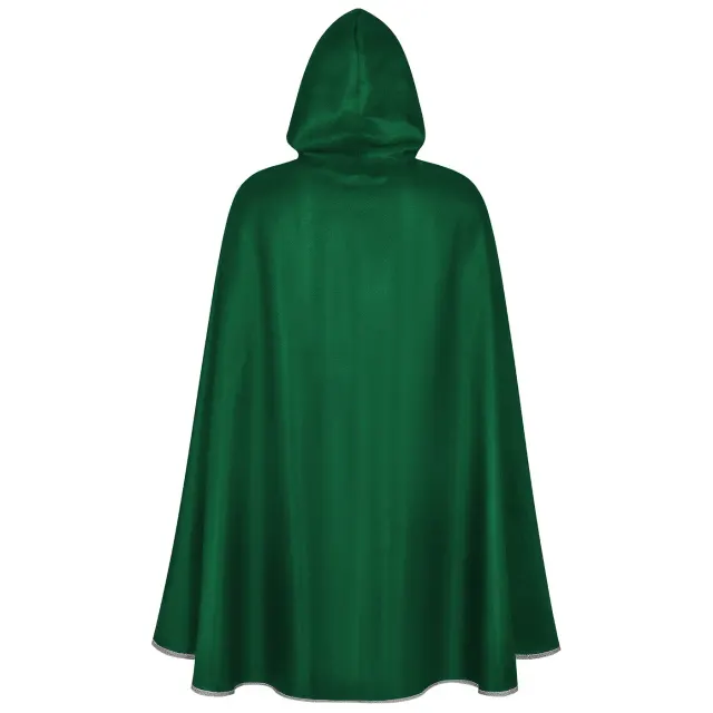 Adult Viking Hooded Cape Renaissance Medieval Cosplay Costume detail 7