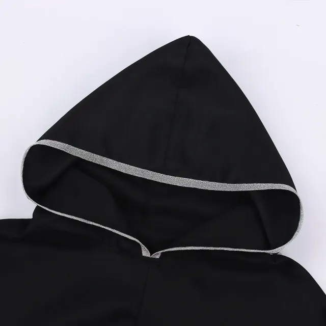 Adult Viking Hooded Cape Renaissance Medieval Cosplay Costume detail 9