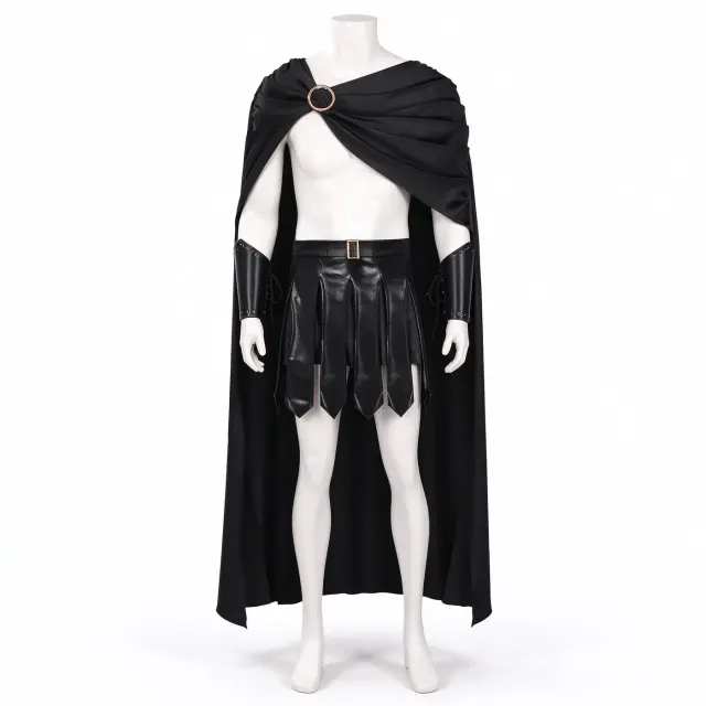 Ancient Greek Roman Gladiator Cosplay Costume Set detail 6