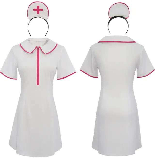 Anime Devil Hunter Cosplay Costume Set with Trench Coat detail 10