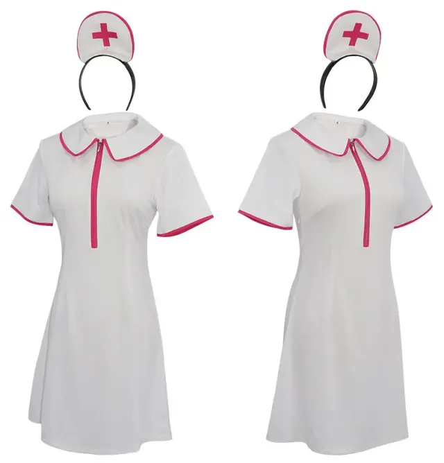 Anime Devil Hunter Cosplay Costume Set with Trench Coat detail 11