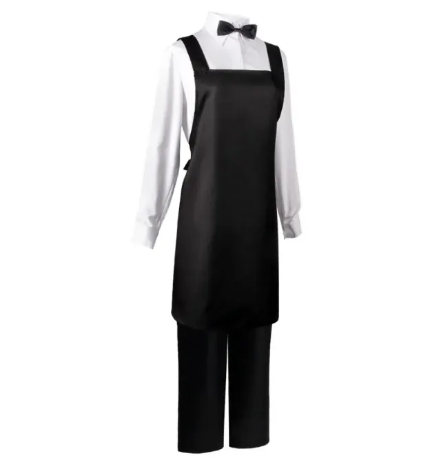 Anime Devil Hunter Cosplay Costume Set with Trench Coat detail 14