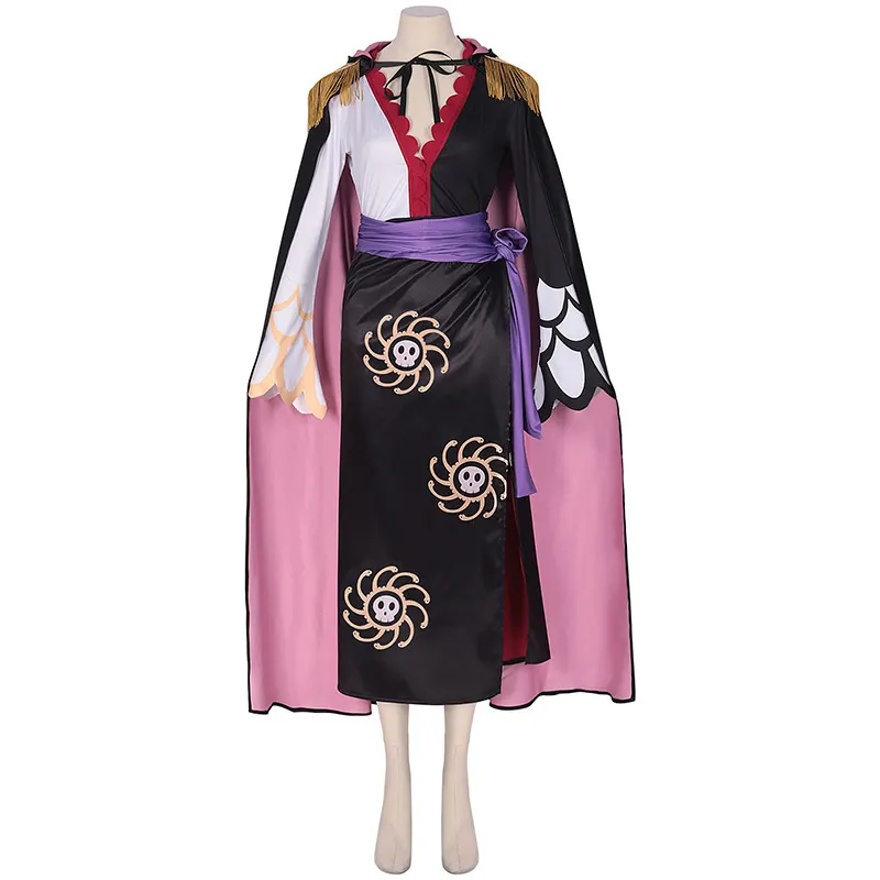 Anime Pirate Cosplay Costume Set for Women and Men detail 7