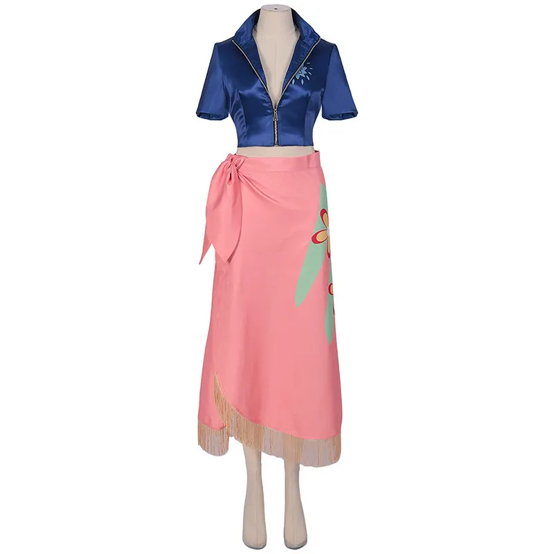 Anime Pirate Cosplay Costume Set for Women and Men detail 16