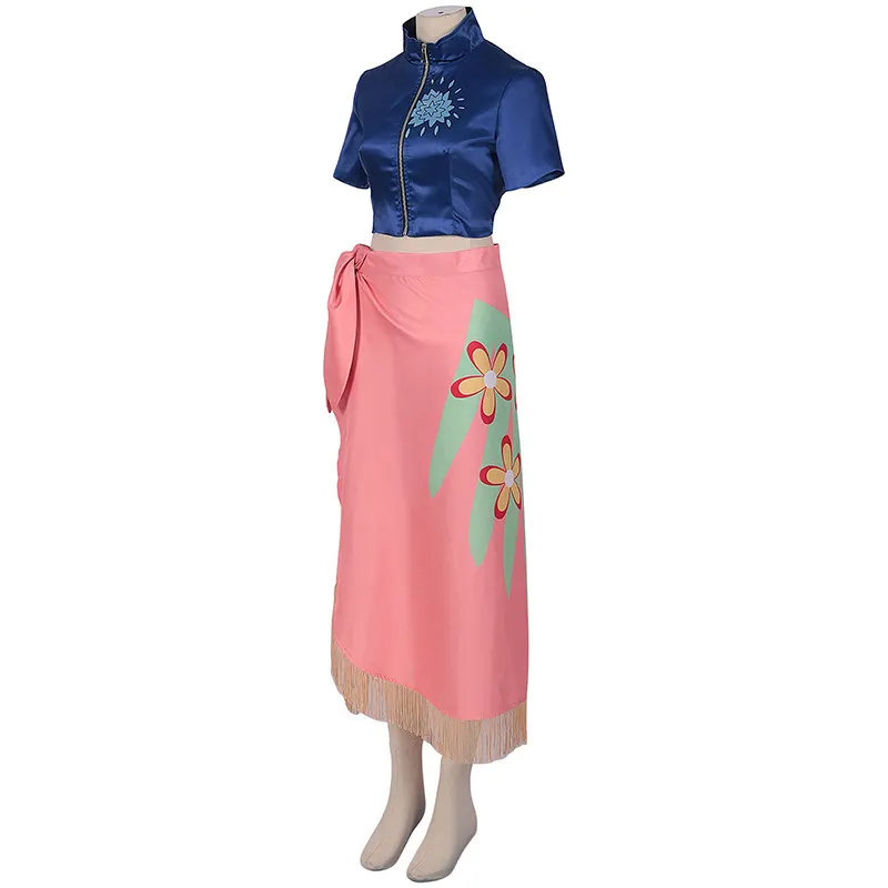 Anime Pirate Cosplay Costume Set for Women and Men detail 17