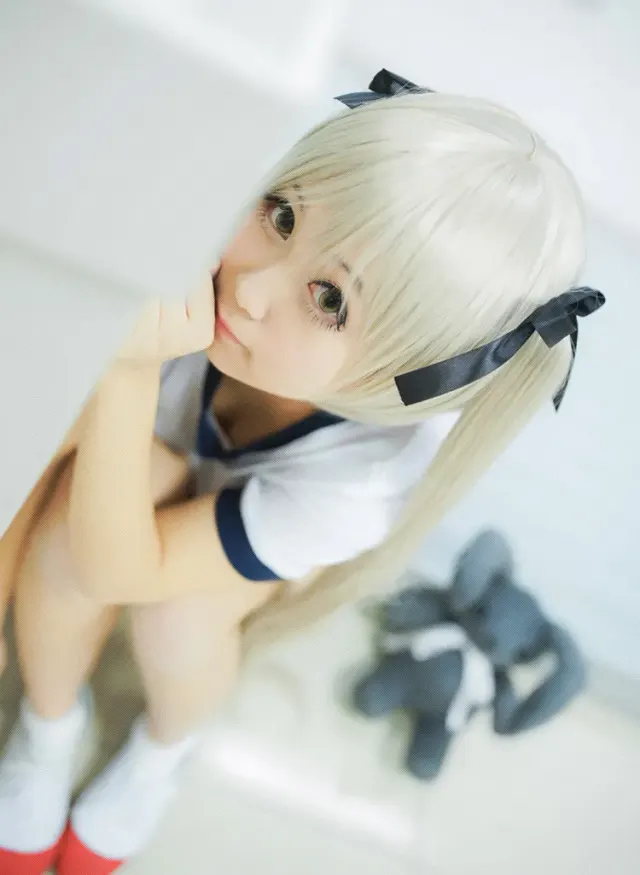 Anime-Inspired School Gym Uniform Cosplay Costume for Women detail 5