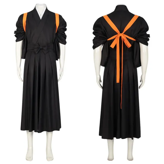 Anime Volleyball Cheer Uniform Cosplay Kendo Hakama Outfit detail 2