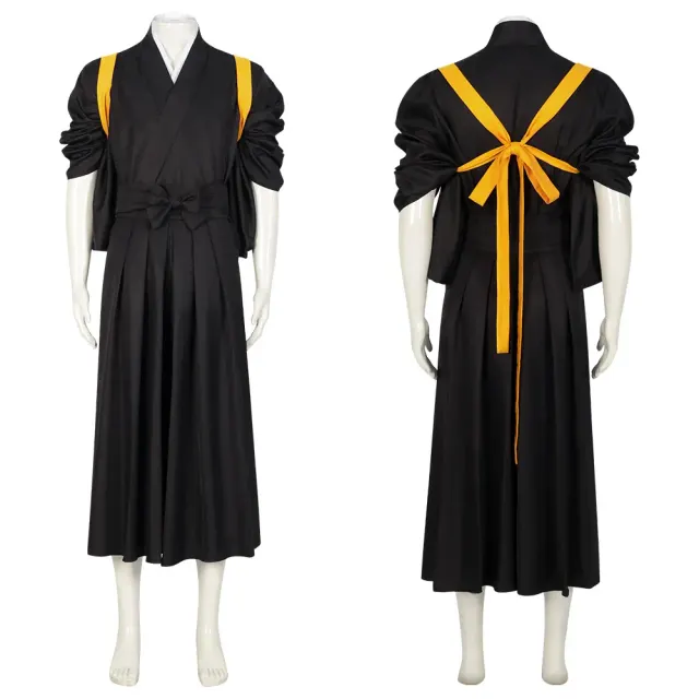 Anime Volleyball Cheer Uniform Cosplay Kendo Hakama Outfit detail 3