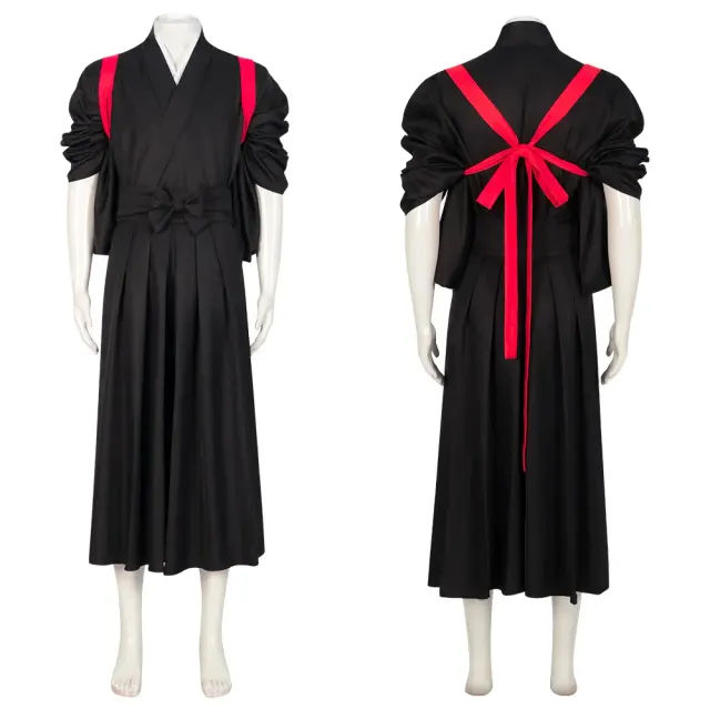 Anime Volleyball Cheer Uniform Cosplay Kendo Hakama Outfit detail 4