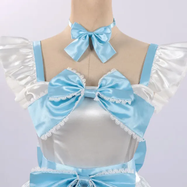 Anna-Anya-Zwillingsgeist-Cosplay-Kleiderset Detail 1