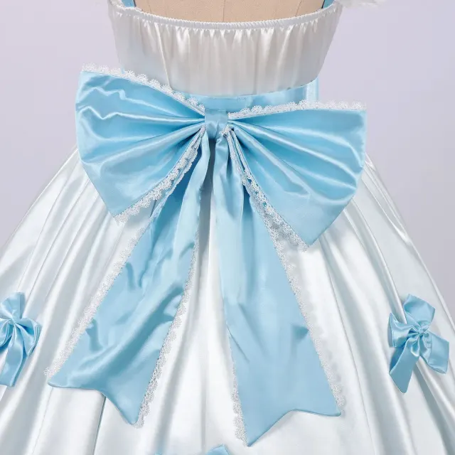 Anna-Anya-Zwillingsgeist-Cosplay-Kleiderset Detail 6