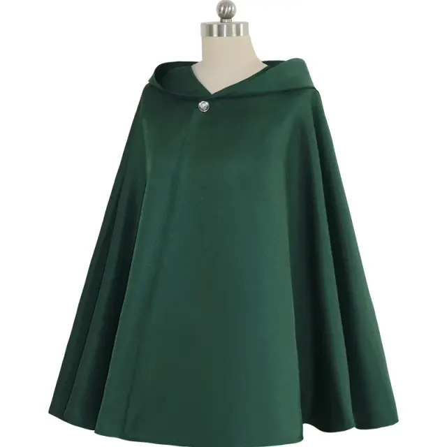 Attack on Titan Survey Corps Green Cosplay Cloak detail 3