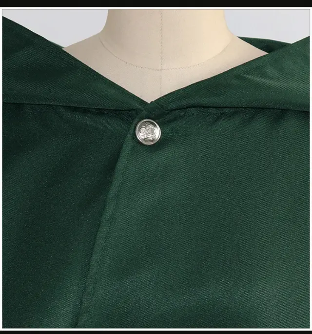Attack on Titan Survey Corps Green Cosplay Cloak detail 5