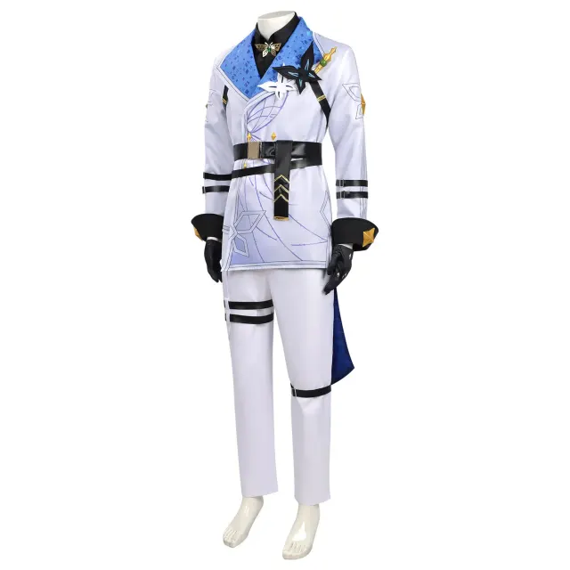 Baizang E.T.D Fourth Team Captain Cosplay Costume detail 2