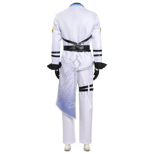 Baizang E.T.D Fourth Team Captain Cosplay Costume detail 3