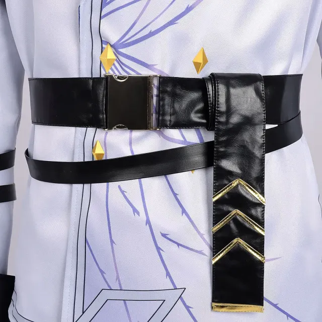 Baizang E.T.D Fourth Team Captain Cosplay Costume detail 7