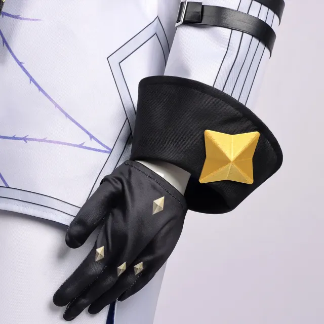 Baizang E.T.D Fourth Team Captain Cosplay Costume detail 9