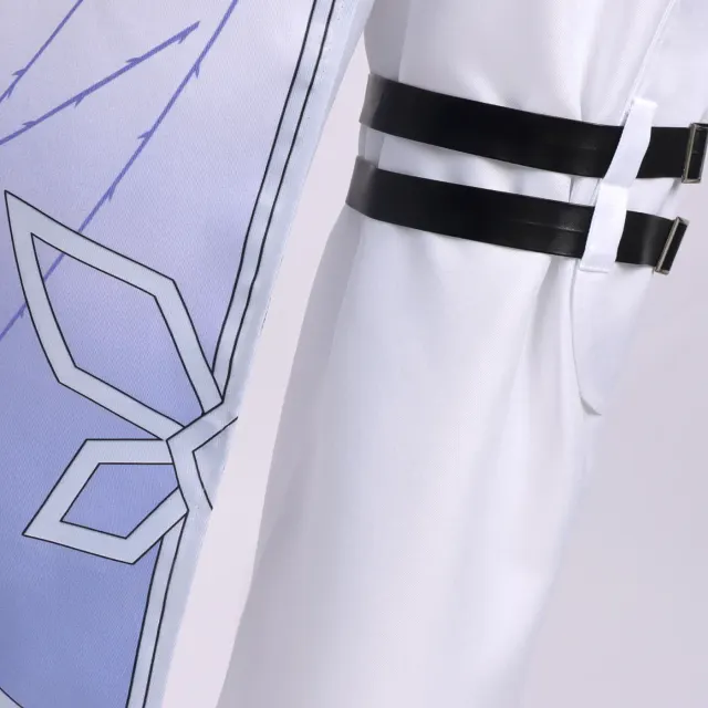 Baizang E.T.D Fourth Team Captain Cosplay Costume detail 13