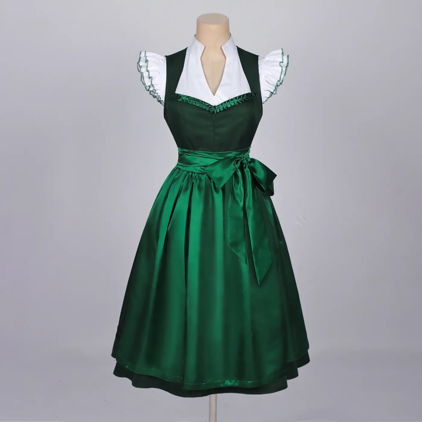 Bavarian Beer Maid Dress Oktoberfest Cosplay Costume detail 1