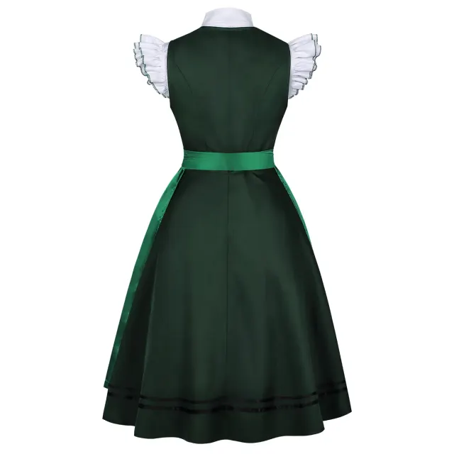 Bayerisches Bierdirndl Oktoberfest Cosplay-Kostüm Detail 5