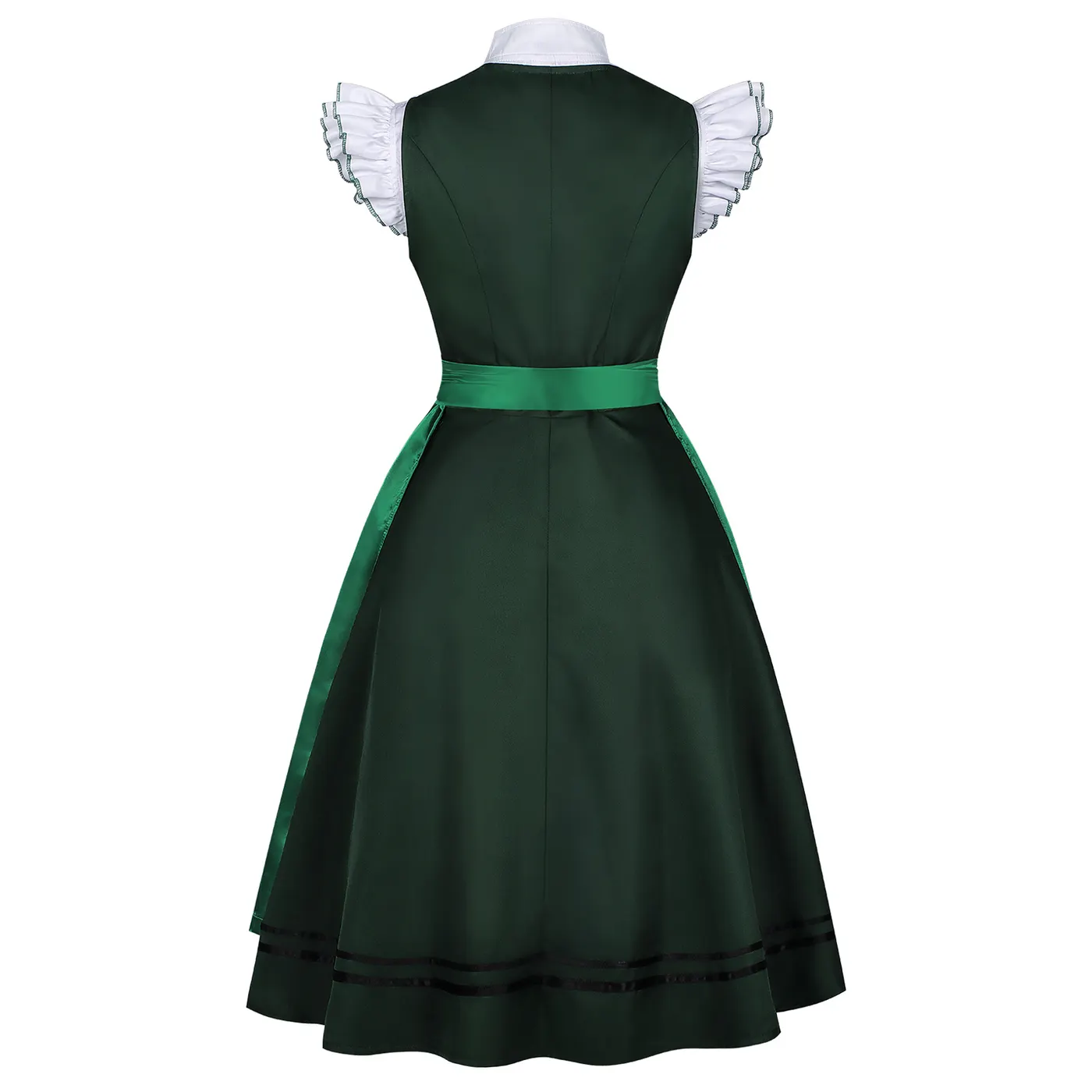 Bavarian Beer Maid Dress Oktoberfest Cosplay Costume detail 5
