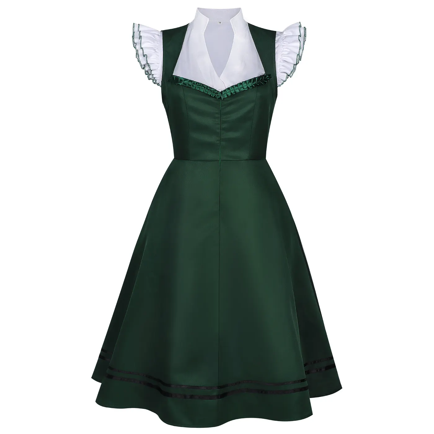 Bavarian Beer Maid Dress Oktoberfest Cosplay Costume detail 6
