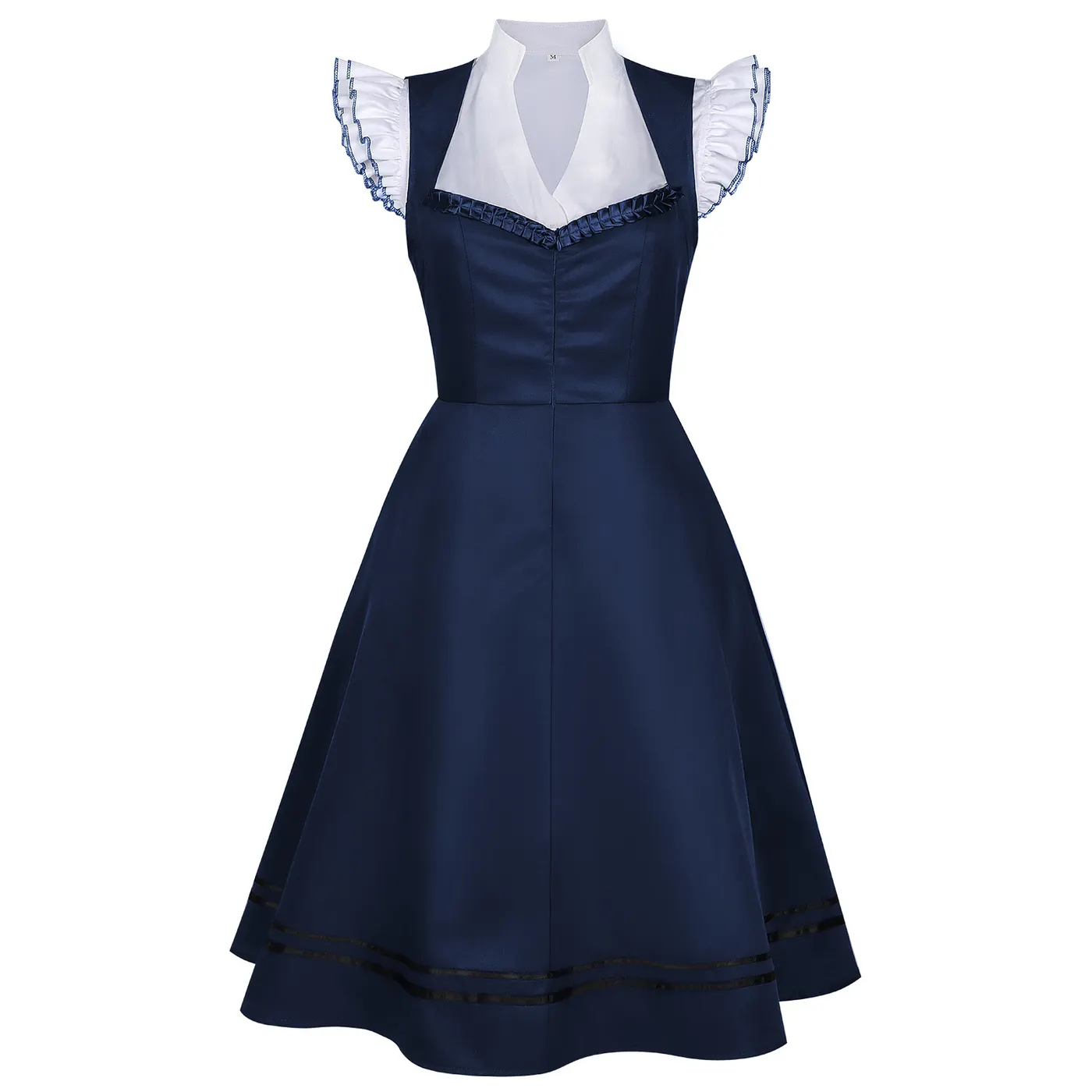 Bavarian Beer Maid Dress Oktoberfest Cosplay Costume detail 20