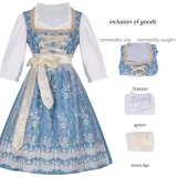 Court Beer Dress Style 4 - Dark Blue
