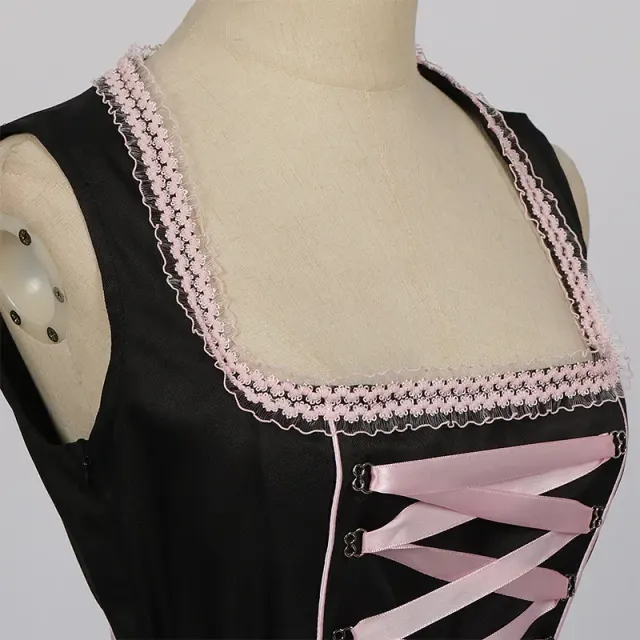 Bavarian Oktoberfest Maid Dress for Halloween Cosplay Stage detail 11