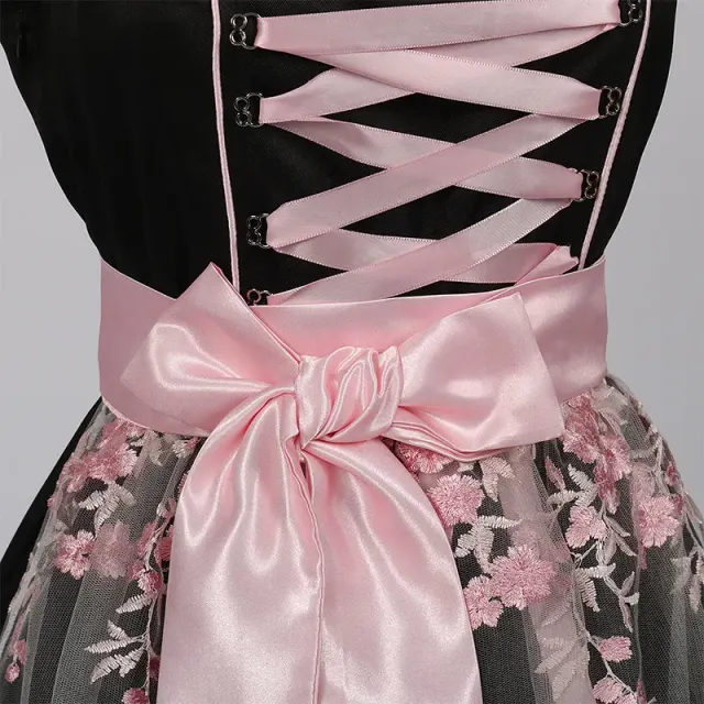 Bavarian Oktoberfest Maid Dress for Halloween Cosplay Stage detail 14