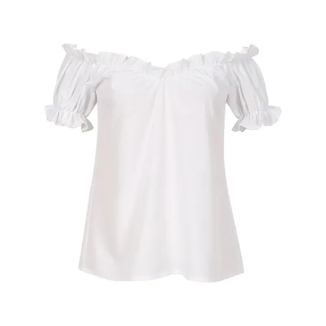 Ensemble robe de serveuse à dentelle et blocs de couleurs pour femme – Fête de la bière détail 5