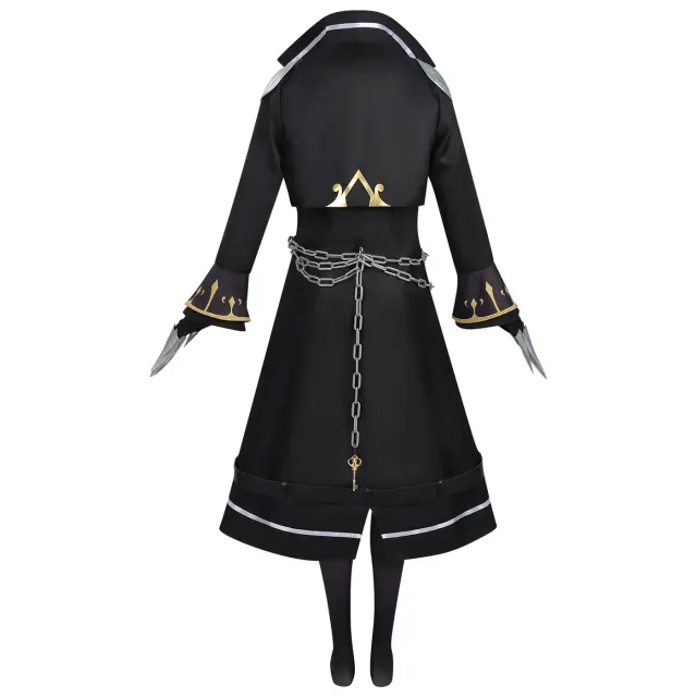 Costume cosplay Catwoman noir pour adultes et enfants détail 3