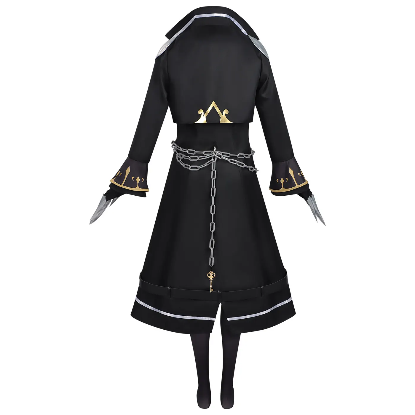 Black Catwoman Cosplay Costume for Adults and Kids detail 3