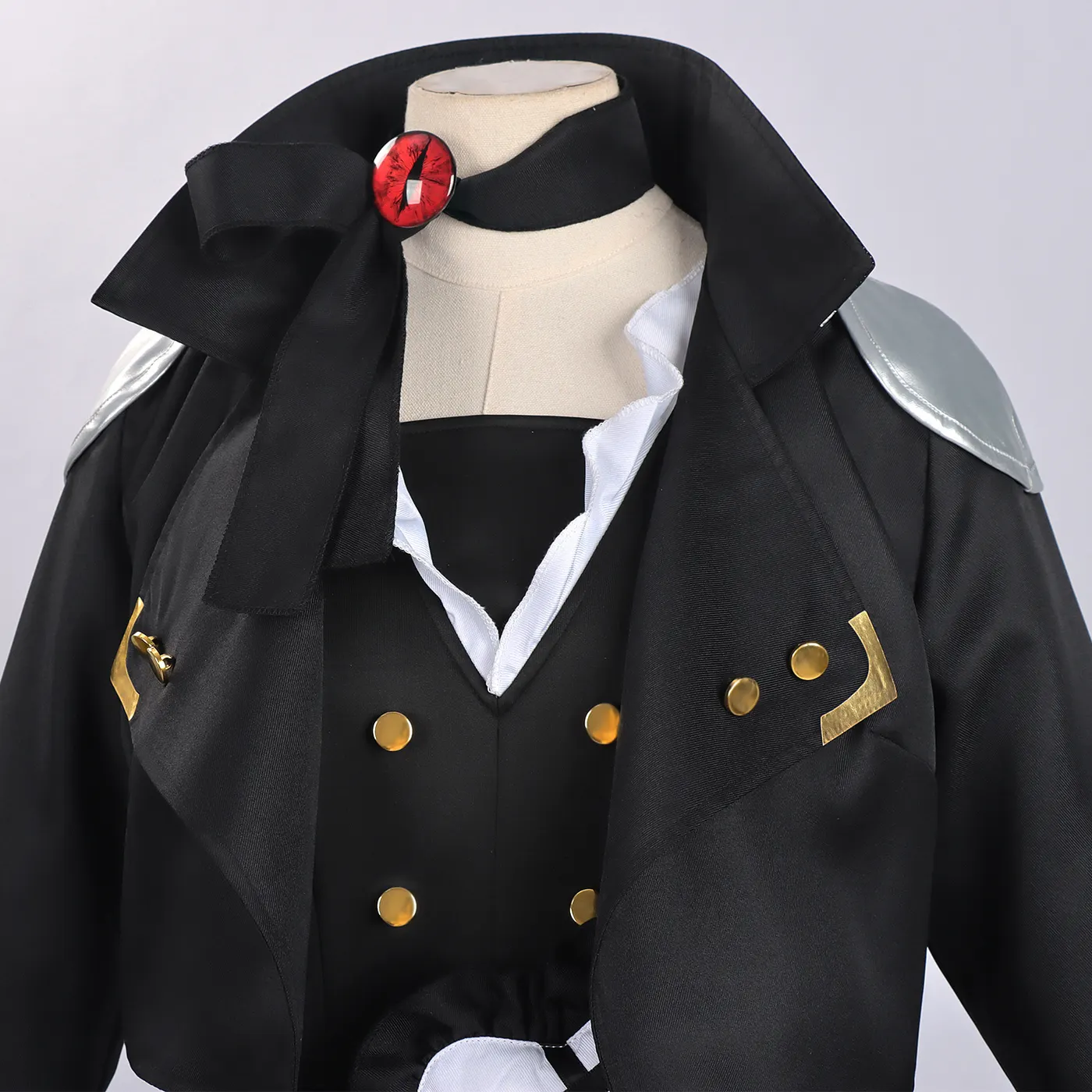 Black Catwoman Cosplay Costume for Adults and Kids detail 4