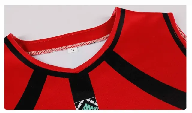 Blue Lock Anime Cosplay Basketball Jersey Set for Women and Men detail 21